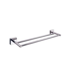 Πετσετοκρεμάστρα Διπλή Cromo Quattro 4252 50cm Karag