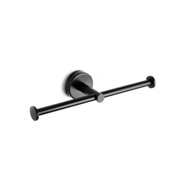 Χαρτοθήκη Διπλή Nero Opaco Uno 142255 Karag