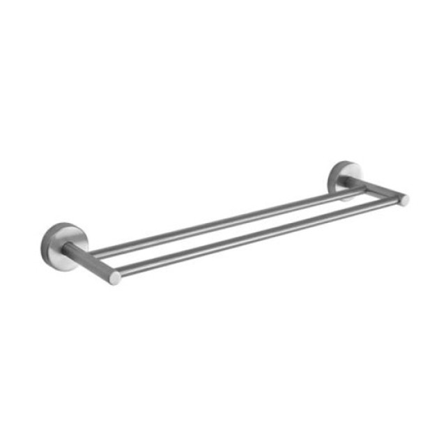 Πετσετοκρεμάστρα Διπλή Satine 60cm Uno 126299 Karag