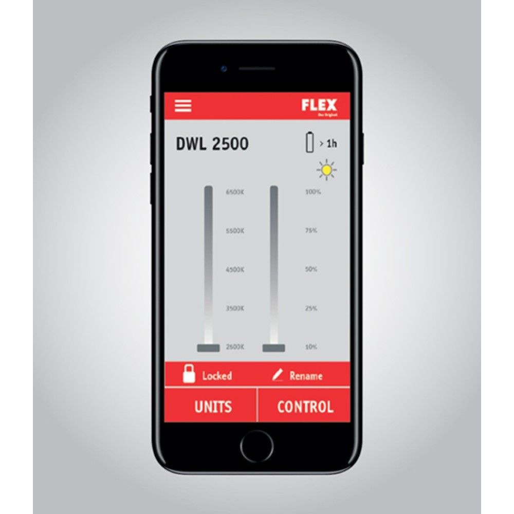 Προβολέας Εργασίας LED Μπαταρίας DWL 2500 10.8/18.0 Flex SOLO