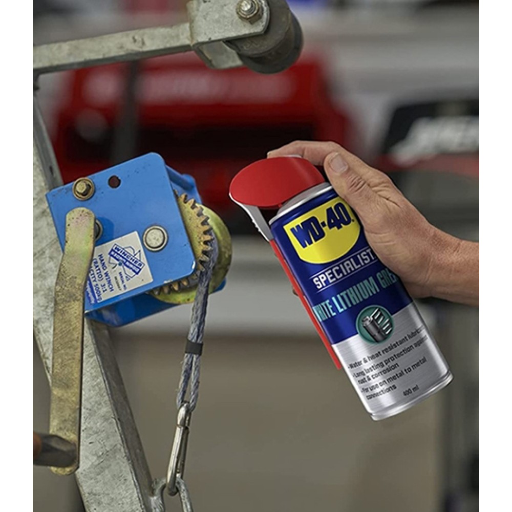 WD-40 Specialist Σπρέι Λευκού Γράσου Λιθίου 400ml