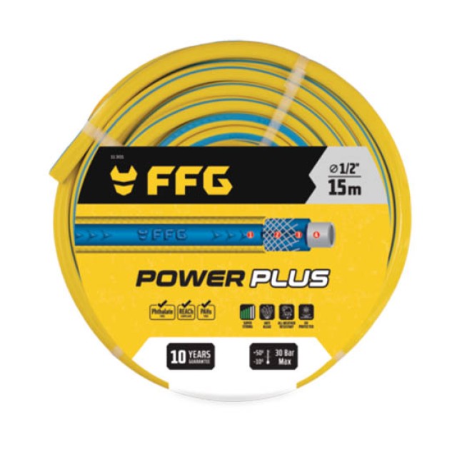 Garden Hose Power Plus Yellow-Blue FF GROUP 25m