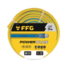 Λάστιχο Ποτίσματος Power Plus Μπλε-Κίτρινο FF GROUP 50m