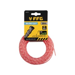 Trimmer Line Silent Cut 2mm Duo Core Ellipse Twisted 15m FFG