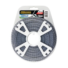 Μεσινέζα Τετράγωνη Στριφτη Fast Cut 3.30mm 15m FF Group Μεσινέζα Τετράγωνη Στριφτη Fast Cut 3.30mm 15m FF Group