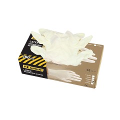 Γάντια Latex Μιας Χρήσης Ελαφρώς Πουδραρισμένα M 100τμχ