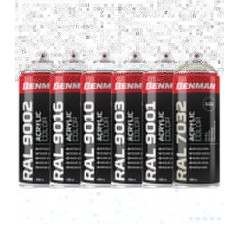 Acrylic Spray High Gloss White RAL9010 400ml Acrylic Spray High Gloss White RAL9010 400ml