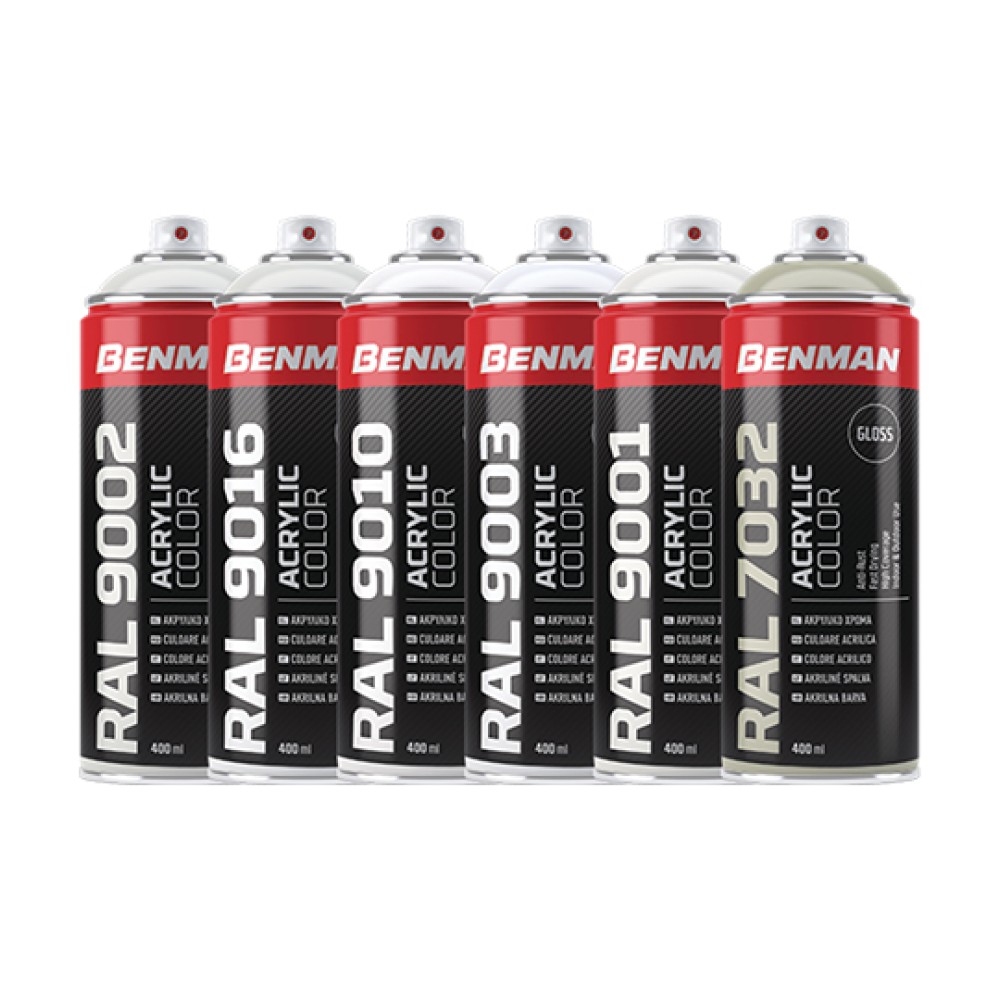 Σπρέι Ακρυλικό High Gloss Γκρι Traffic RAL7042 400ml Σπρέι Ακρυλικό High Gloss Γκρι Traffic RAL7042 400ml