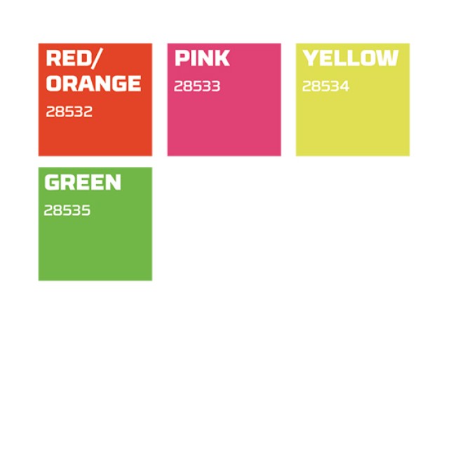 Σπρέι Φθορίζον Βερνικόχρωμα Κίτρινο 400ml