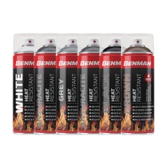 Spray Heat Resistant Lacquer 800℃ Silver 400 ml Spray Heat Resistant Lacquer 800℃ Silver 400 ml