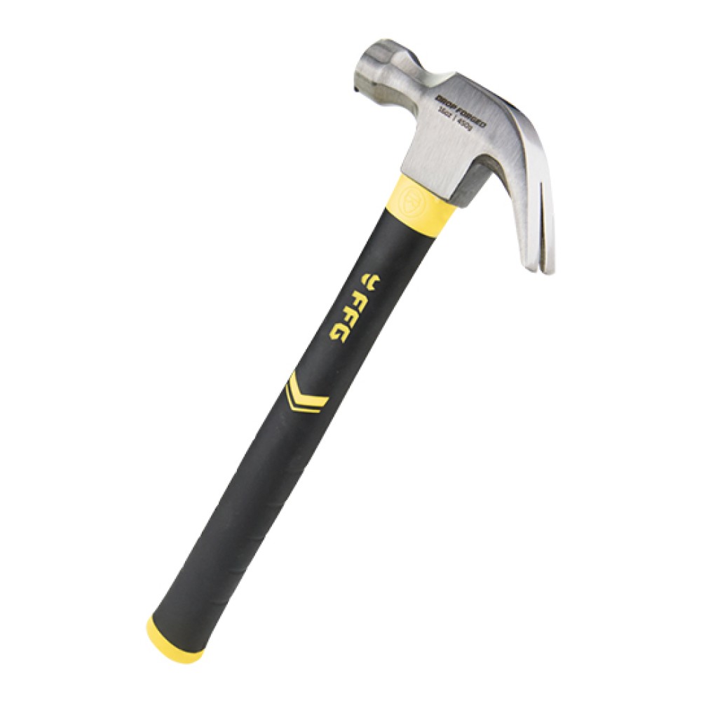 Claw Hammer With Fiberglass Handle Heavy Duty FF Group