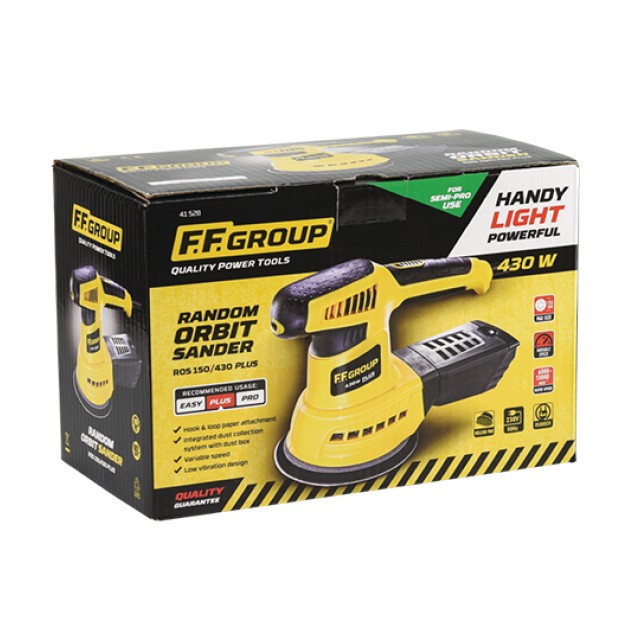 Electric Random Orbit Sander ROS 150/430 FF Group Plus