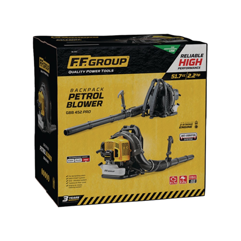 Φυσητήρας Πλάτης Βενζίνης GBB 452 PRO FF Group Φυσητήρας Πλάτης Βενζίνης GBB 452 PRO FF Group