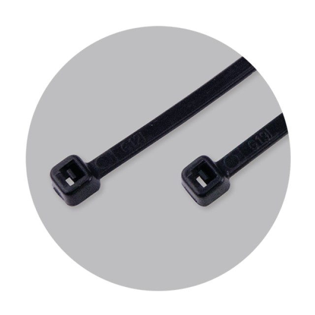 Δεματικά Καλωδίων Μαύρα 9mm x 81.5cm