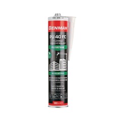 Αρμόκολλα Πολυουθεράνης PU 40FC Μαύρη 300ml Benman