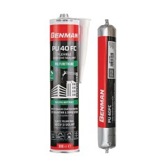 Αρμόκολλα Πολυουθεράνης PU 40FC Μαύρη 300ml Benman