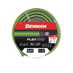 Λάστιχο Ποτίσματος Flex Pro Γκρι-Πράσινο Benman 15m