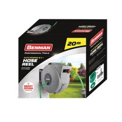 Auto Rewind Reel with Hose 20m Benman