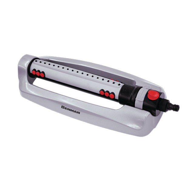 Metal Oscillating Sprinkler with 18 Spray Nozzles Benman