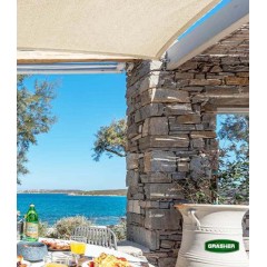 Πανί Σκίασης Τετράγωνο Εκρού 3.6x3.6m Grasher Πανί Σκίασης Τετράγωνο Εκρού 3.6x3.6m Grasher