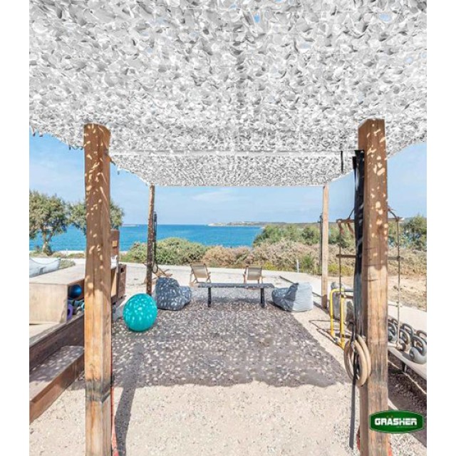 Δίχτυ Παραλλαγής Λευκό 2x3m Grasher