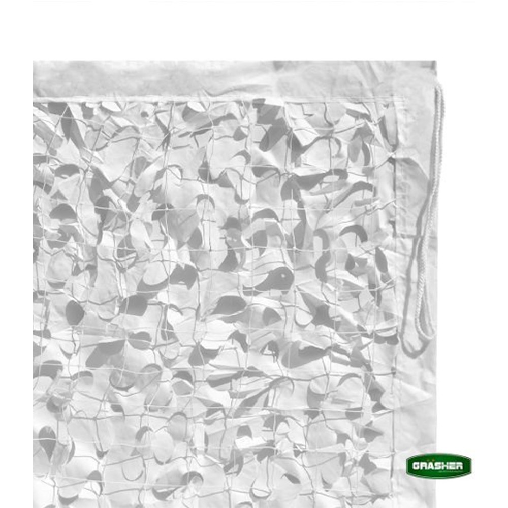 Camo Netting Camouflage White 3x3m Grasher
