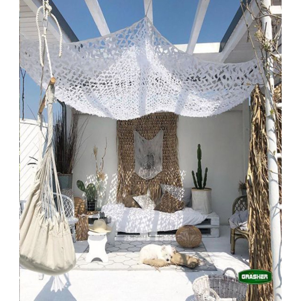 Camo Netting Camouflage White 3x3m Grasher