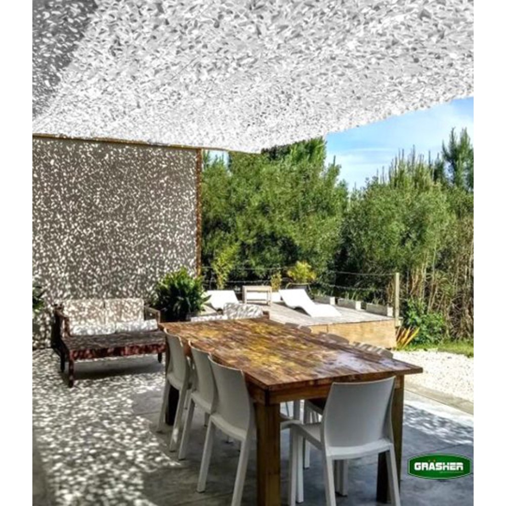 Camo Netting Camouflage White 3x3m Grasher