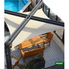 Πανί Σκίασης Ορθογώνιο Εκρού 3x4m Grasher Πανί Σκίασης Ορθογώνιο Εκρού 3x4m Grasher