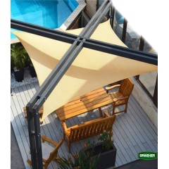 Πανί Σκίασης Ορθογώνιο Μπεζ 3x4m Grasher Πανί Σκίασης Ορθογώνιο Μπεζ 3x4m Grasher