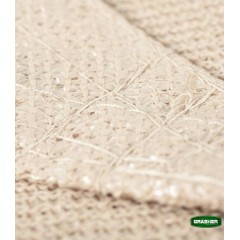Rectangular Sun Shade Sail Off White 4x6m Grasher