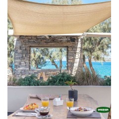 Πανί Σκίασης Ορθογώνιο Μπεζ 4x6m Grasher Πανί Σκίασης Ορθογώνιο Μπεζ 4x6m Grasher