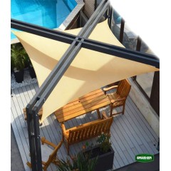 Πανί Σκίασης Ορθογώνιο Μπεζ 4x6m Grasher Πανί Σκίασης Ορθογώνιο Μπεζ 4x6m Grasher