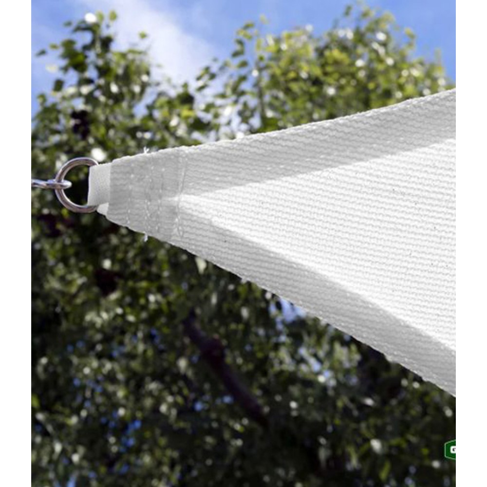 Πανί Σκίασης Τρίγωνο Λευκό 3.6x3.6x3.6m Grasher Πανί Σκίασης Τρίγωνο Λευκό 3.6x3.6x3.6m Grasher
