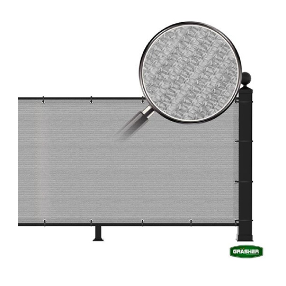 Διαχωριστικό Σκίασης Γκρι 1.20x6m Grasher Διαχωριστικό Σκίασης Γκρι 1.20x6m Grasher