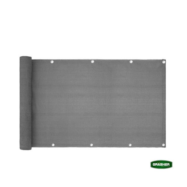 Διαχωριστικό Σκίασης Γκρι 1.20x6m Grasher