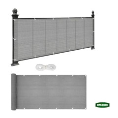 Διαχωριστικό Σκίασης Γκρι 1.20x6m Grasher Διαχωριστικό Σκίασης Γκρι 1.20x6m Grasher