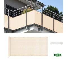 Διαχωριστικό Σκίασης Εκρού 1.20x6m Grasher Διαχωριστικό Σκίασης Εκρού 1.20x6m Grasher