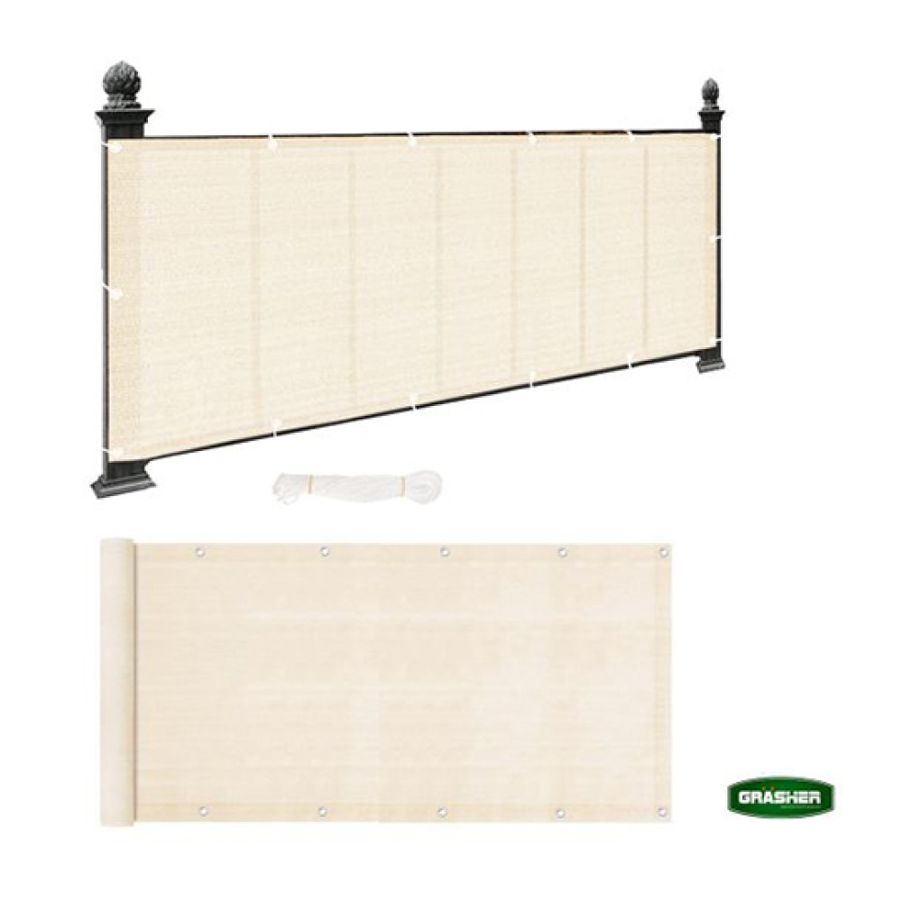 Διαχωριστικό Σκίασης Εκρού 1.20x6m Grasher Διαχωριστικό Σκίασης Εκρού 1.20x6m Grasher