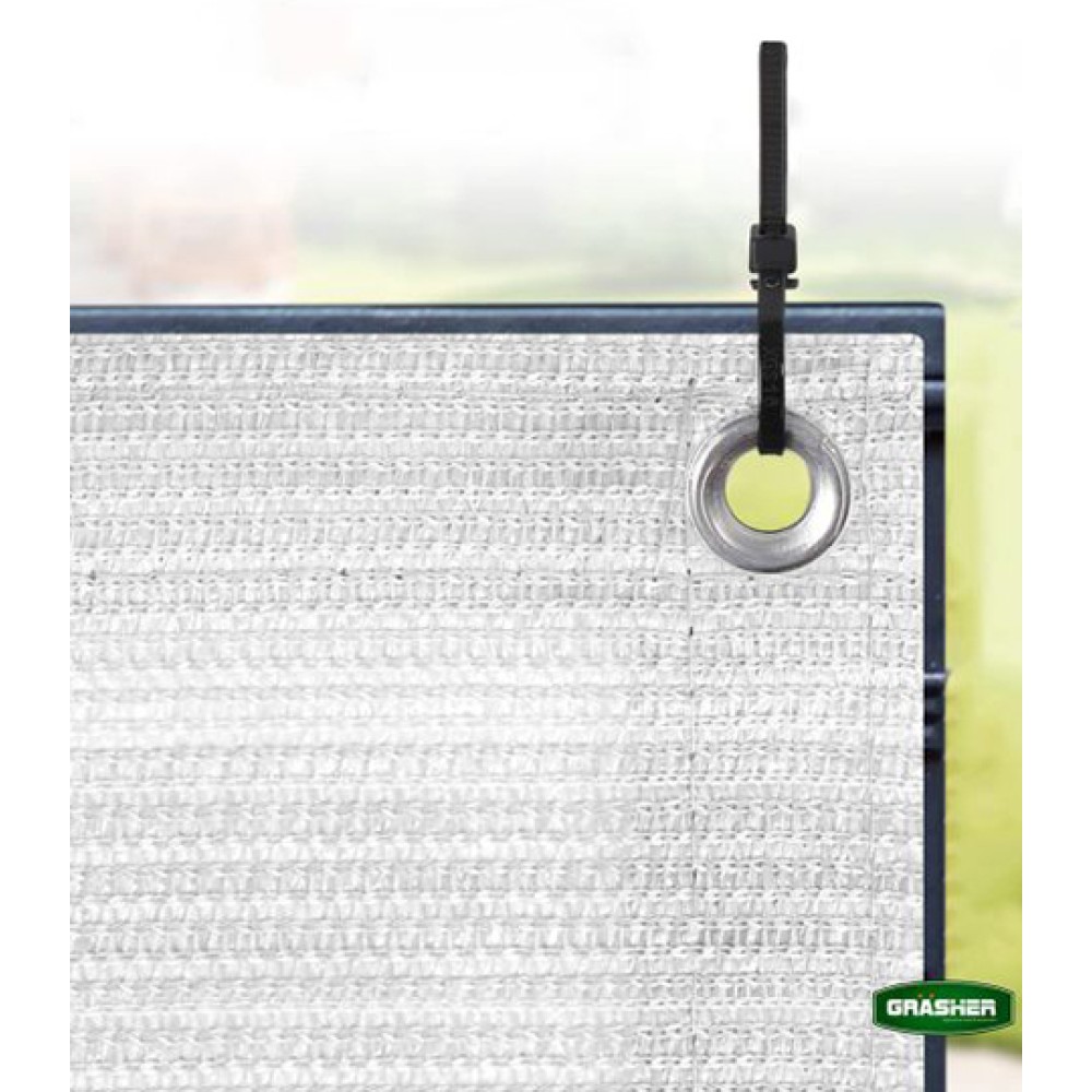 Διαχωριστικό Σκίασης Λευκό 1.50x6m Grasher