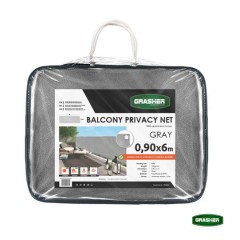 Διαχωριστικό Σκίασης Γκρι 0.90x6m Grasher Διαχωριστικό Σκίασης Γκρι 0.90x6m Grasher