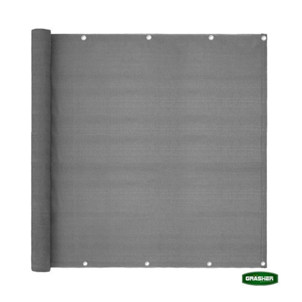 Διαχωριστικό Σκίασης Γκρι 1.80x6m Grasher