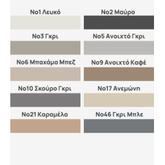 Αρμόστοκος Σιλικόνη Νο2 Μαύρο Multifill-Elastic 280ml Isomat