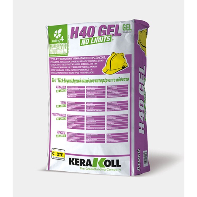 Κόλλα Πλακιδίων H40 Gel No Limits 25kg Kerakoll