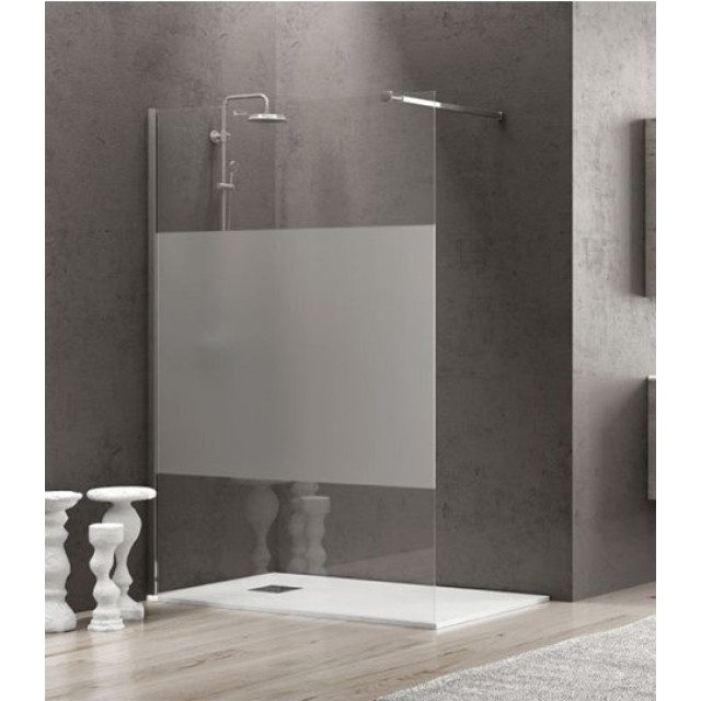Καμπίνα Ντους Σταθερή Cromo Serig. 80x185cm Free 1 PF-601 Karag