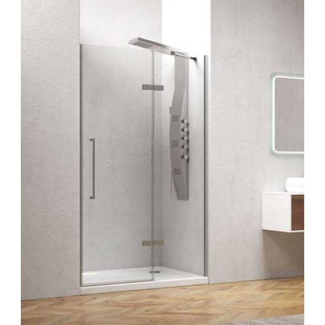 Καμπίνα Ντους Ανοιγόμενη Διάφανη Cromo 70x200cm Tinos 400 Karag
