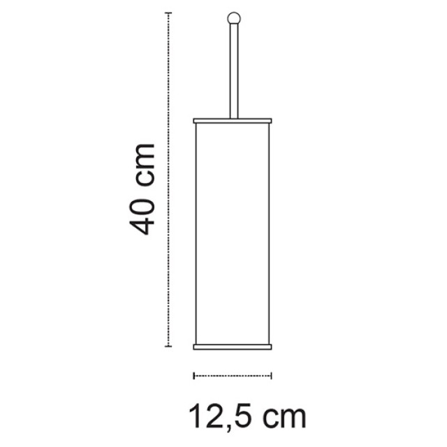 Πιγκάλ Δαπέδου Μπρούτζινο Cromo GA-1213 Karag