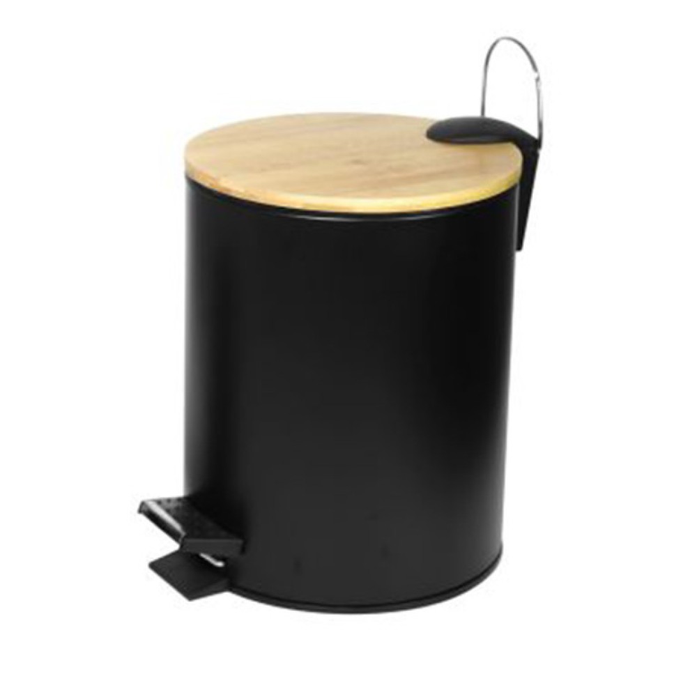 Χαρτοδοχείο 5Lt Bamboo Nero Opaco 1556 Karag