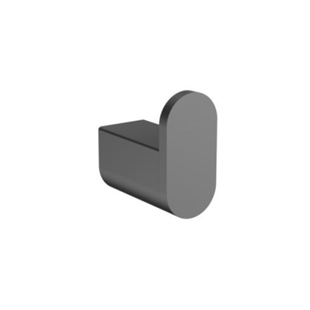 Άγκιστρο Μπάνιου Μονό Gun Metal Artemis A0351045 Karag
