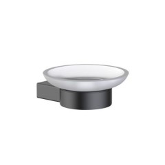 Σαπουνοθήκη Μπάνιου Gun Metal Artemis A0350845 Karag